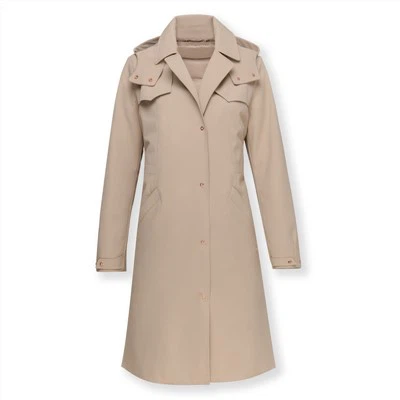 Пухове пальто з підкладкою